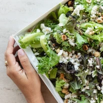 ⁦סלט עלים טריים⁩ – תמונה ⁦3⁩