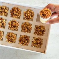 מגש מיני מוס לימון