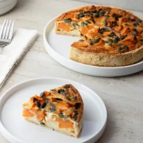 קיש בטטה וגבינות